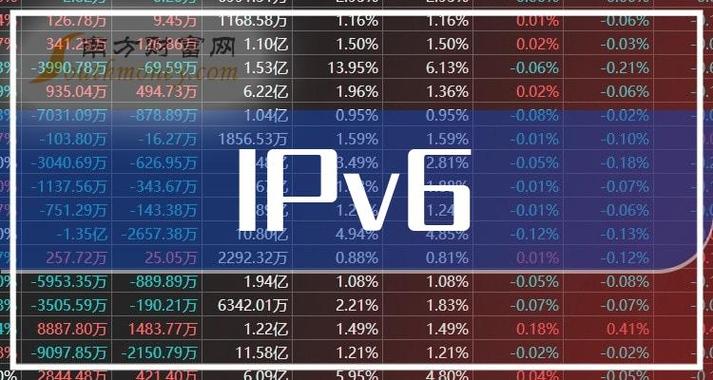 ipv6概念龙头股？IPV6概念股是什么？ -第3张图片-金融直通车
